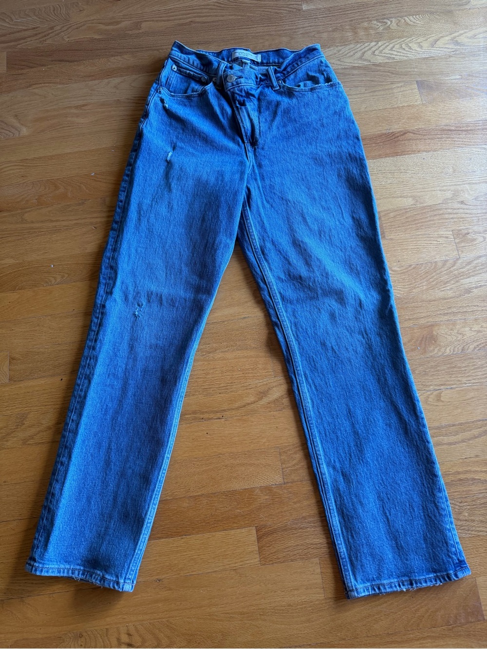 Abercrombie Curve Love ’90s Straight Ultra High Rise Jeans 27/4R